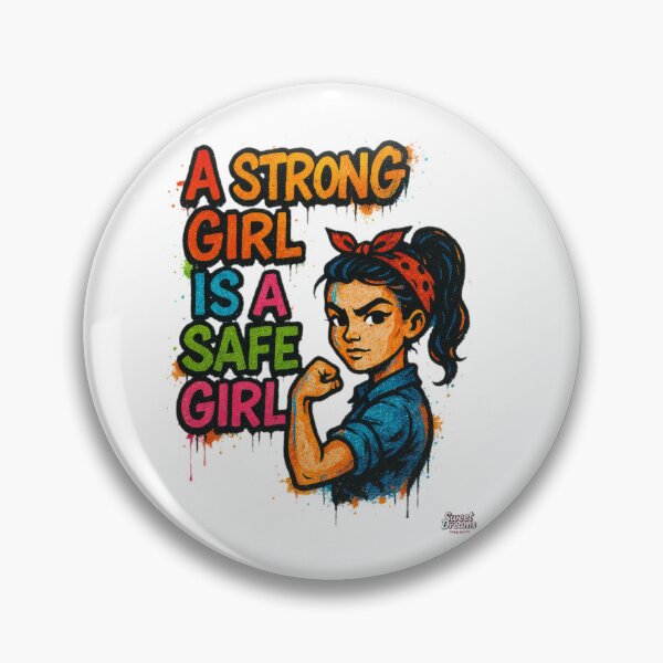Item preview, A strong girl is a safe girl designed and sold by Sweet Dreams & Fantasia.