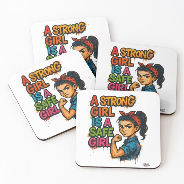 Item preview, A strong girl is a safe girl designed and sold by Sweet Dreams & Fantasia.