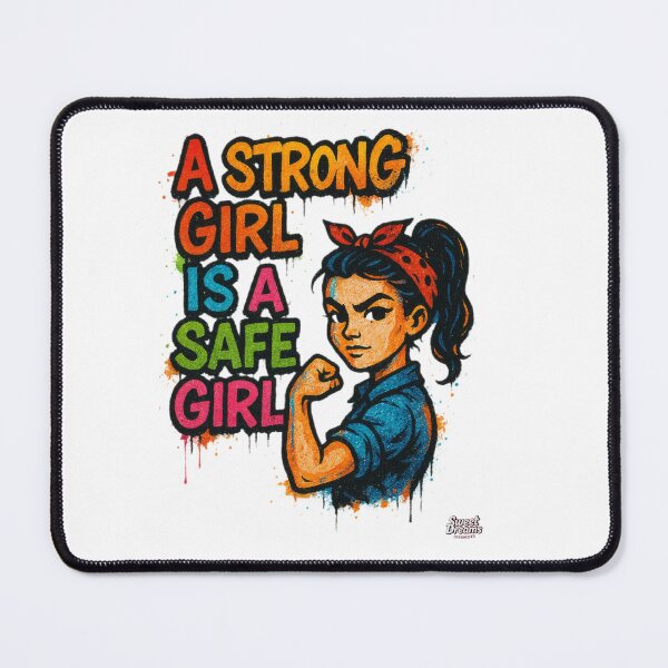 Item preview, A strong girl is a safe girl designed and sold by Sweet Dreams & Fantasia.