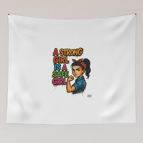 Item preview, A strong girl is a safe girl designed and sold by Sweet Dreams & Fantasia.