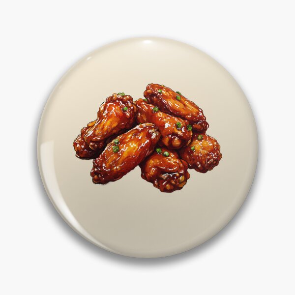 Item preview, Honey Garlic Chicken Wings designed and sold by sakurashorty.