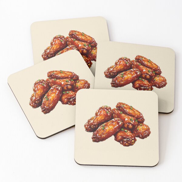 Item preview, Honey Garlic Chicken Wings designed and sold by sakurashorty.