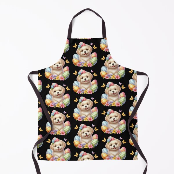 Item preview, Cute Puppy with Easter Eggs designed and sold by rustonpoldoks.