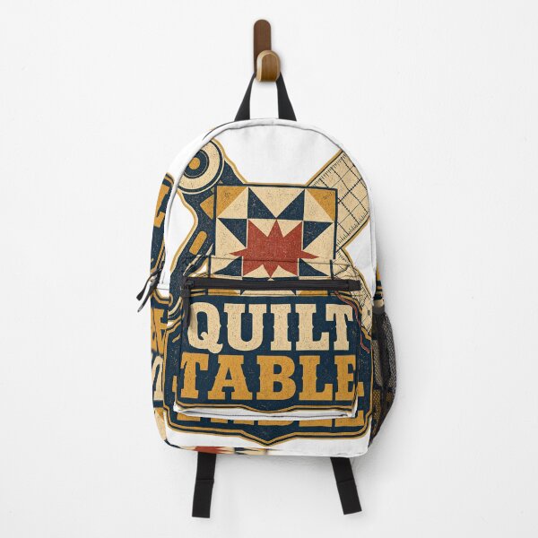 Item preview, Quilting Shirt Vintage Quilt Table Craft Badge designed and sold by Freshloop Studio | Whimsical Vintage Art.
