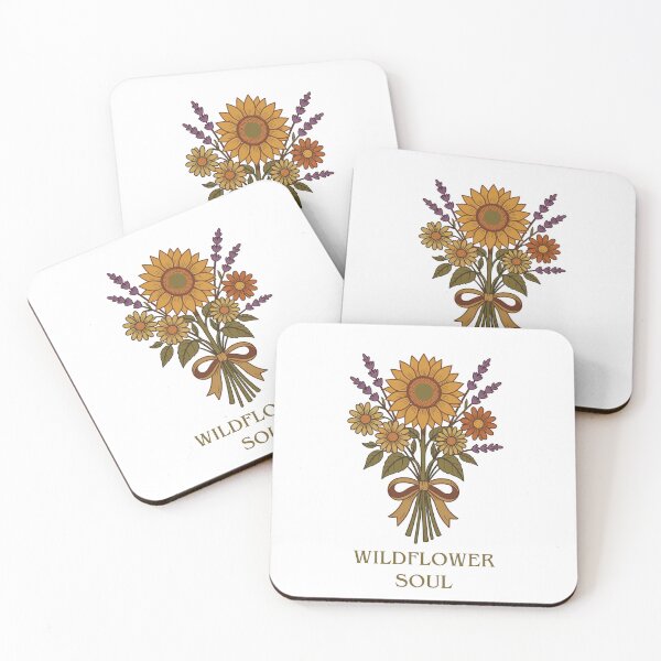 Item preview, Wildflower Soul - Vintage Sunflower Bouquet designed and sold by artscreat.