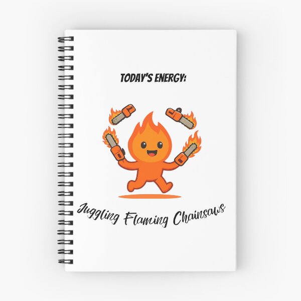 Item preview, Today's Energy: Juggling Flaming Chainsaws designed and sold by Lost Treasures by Phoenix.