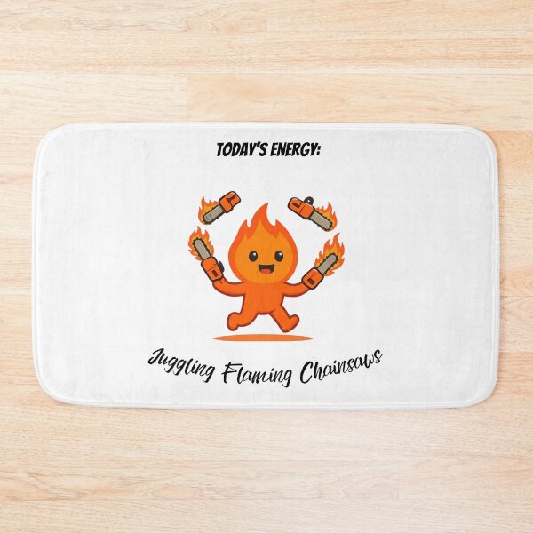 Item preview, Today's Energy: Juggling Flaming Chainsaws designed and sold by Lost Treasures by Phoenix.