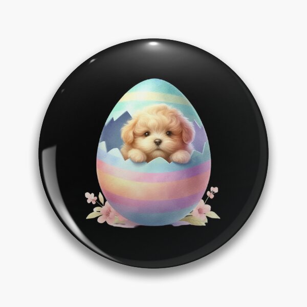 Item preview, Puppy in Easter Egg designed and sold by rustonpoldoks.
