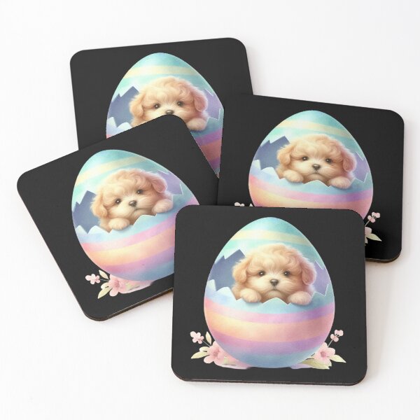Item preview, Puppy in Easter Egg designed and sold by rustonpoldoks.