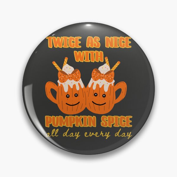 Item preview, Twice as Nice With Pumpkin Spice Coffee Lover, Coffee Club, Pumpkin Spice Latte, Cute Fall Pumpkin Face Coffee Mug designed and sold by Forevermore.