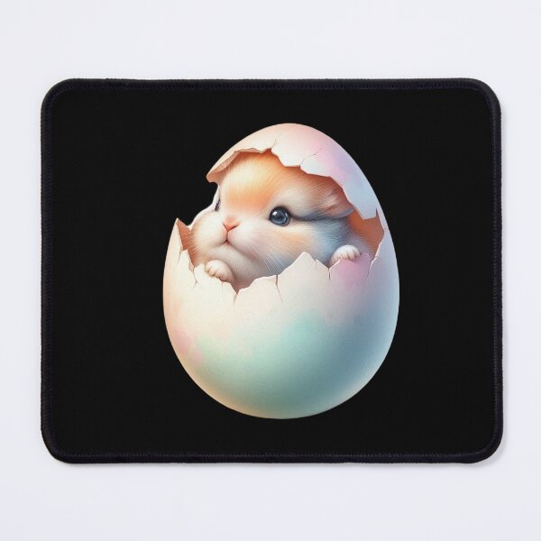 Item preview, Adorable Kitten Emerging from Pastel Egg designed and sold by rustonpoldoks.