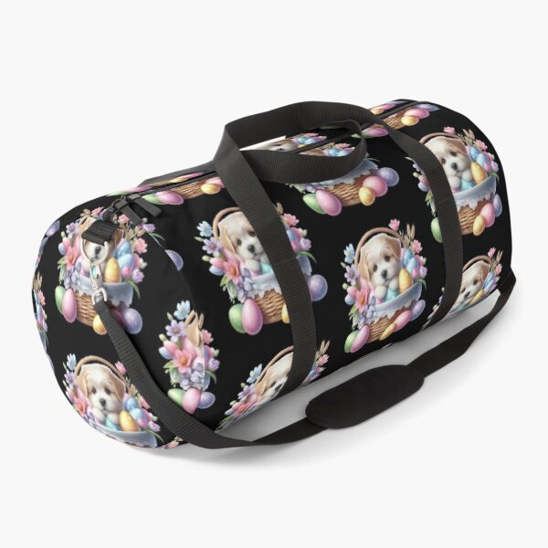 Item preview, Puppy in Easter Basket designed and sold by rustonpoldoks.