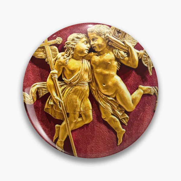 Item preview, Angels Holding Cross and Key Papal Carriage designed and sold by Diego Re.
