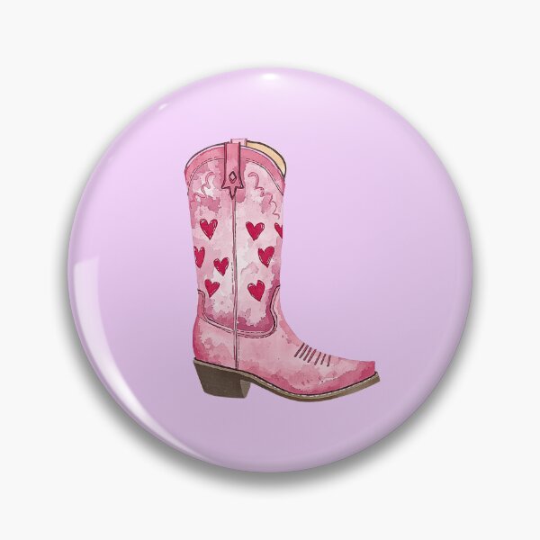 Artikelvorschau, Pink Heart Cowboy Boot entworfen und verkauft von Bright Stone .
