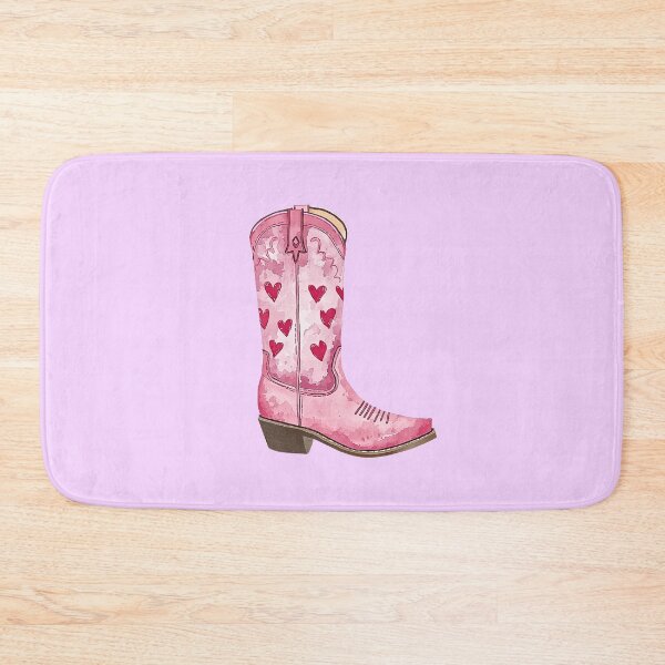 Artikelvorschau, Pink Heart Cowboy Boot entworfen und verkauft von Bright Stone .