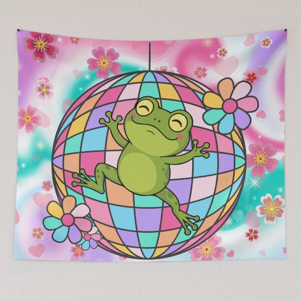 Item preview, Dancing Disco Frog designed and sold by MountainRoisin.
