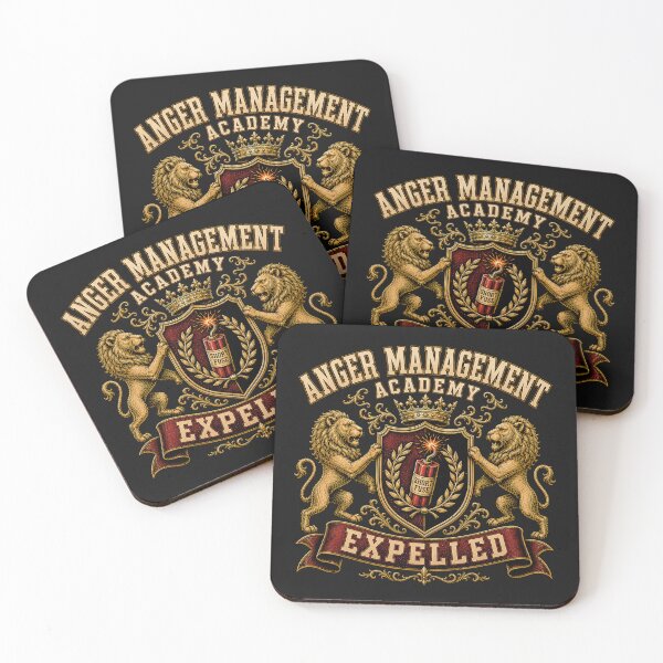 Item preview, Anger Management Academy — Expelled (Short Fuse Honors Program) designed and sold by Sanctum Icons.