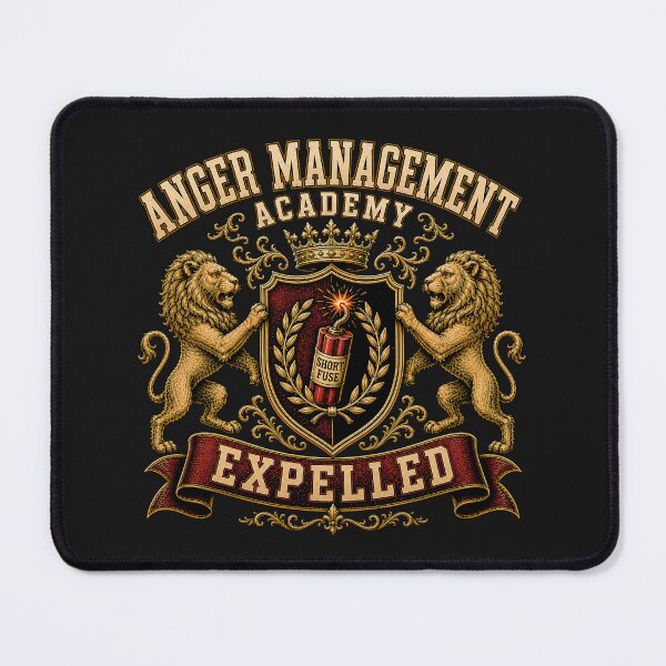 Item preview, Anger Management Academy — Expelled (Short Fuse Honors Program) designed and sold by Sanctum Icons.