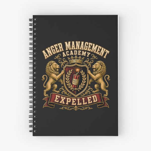 Item preview, Anger Management Academy — Expelled (Short Fuse Honors Program) designed and sold by Sanctum Icons.