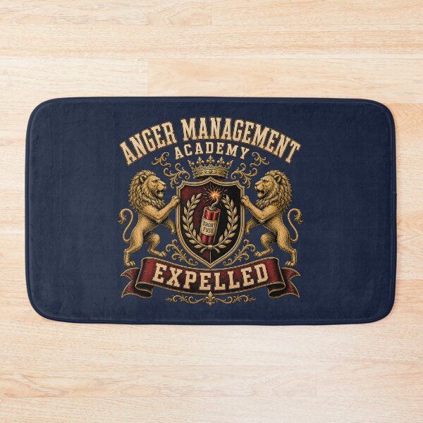 Item preview, Anger Management Academy — Expelled (Short Fuse Honors Program) designed and sold by Sanctum Icons.