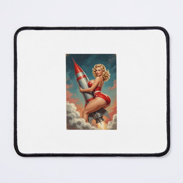 Item preview, 1950's rocket rider designed and sold by INEEDBABYPOWDER.