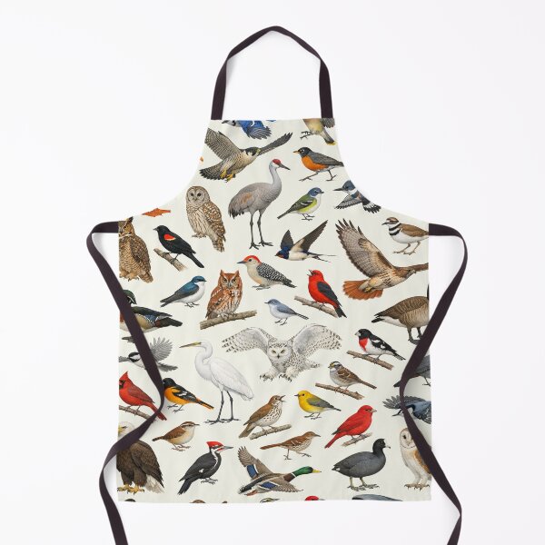 Item preview, Native Birds of Illinois Retro Style Identification Chart designed and sold by kakarikihill.