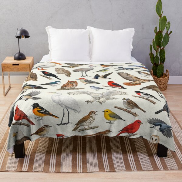 Item preview, Native Birds of Illinois Retro Style Identification Chart designed and sold by kakarikihill.