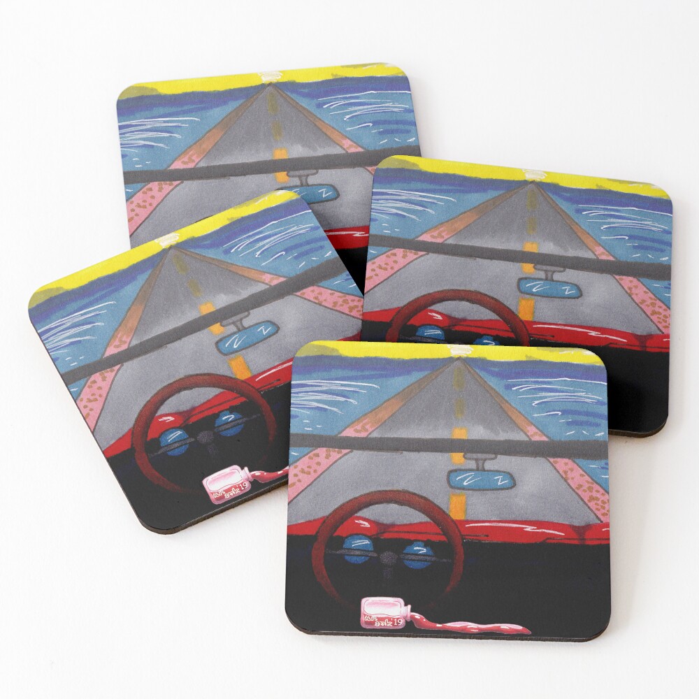 Item preview, Coasters (Set of 4) designed and sold by A-P-Ink.