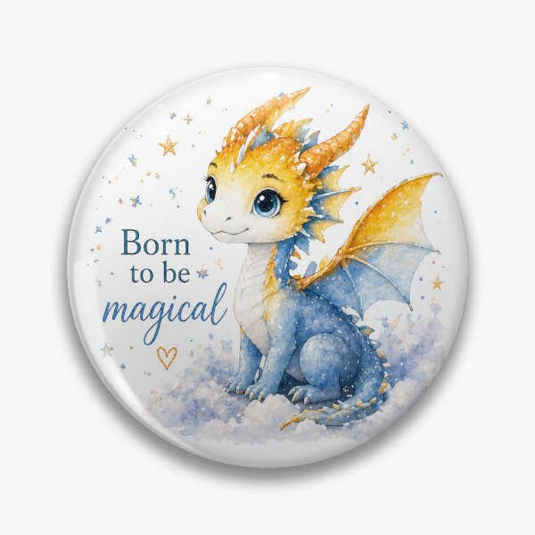 Item preview, AroAce Pride Dragon - Born To Be Magical designed and sold by Travelslightly.