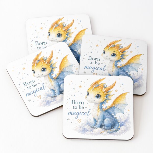 Item preview, AroAce Pride Dragon - Born To Be Magical designed and sold by Travelslightly.