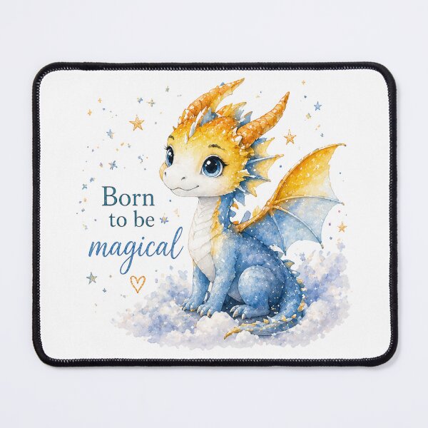 Item preview, AroAce Pride Dragon - Born To Be Magical designed and sold by Travelslightly.