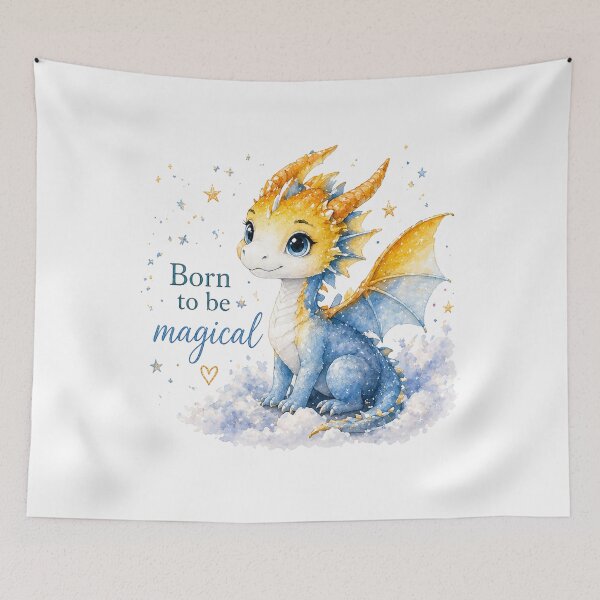 Item preview, AroAce Pride Dragon - Born To Be Magical designed and sold by Travelslightly.