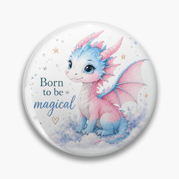 Item preview, Transgender Pride Dragon - Born To Be Magical designed and sold by Travelslightly.