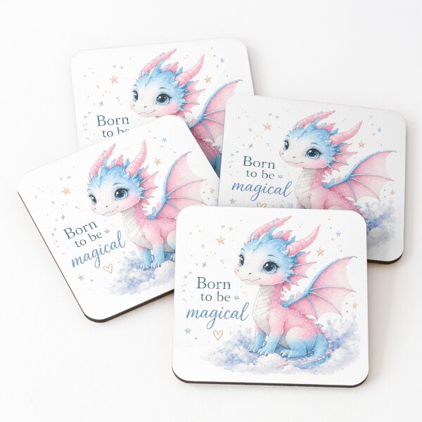 Item preview, Transgender Pride Dragon - Born To Be Magical designed and sold by Travelslightly.