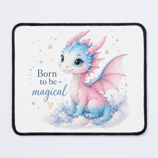 Item preview, Transgender Pride Dragon - Born To Be Magical designed and sold by Travelslightly.
