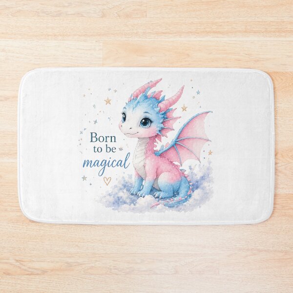 Item preview, Transgender Pride Dragon - Born To Be Magical designed and sold by Travelslightly.