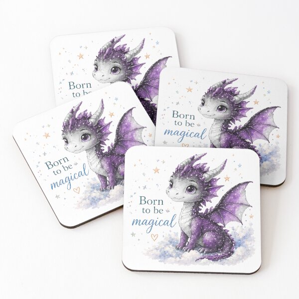 Item preview, Asexual Pride Dragon - Born To Be Magical designed and sold by Travelslightly.