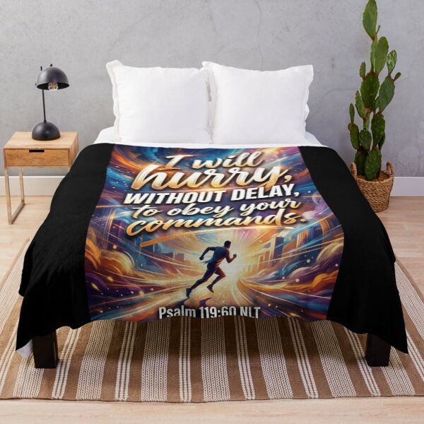 Item preview, Psalm 119:60 NLT - JCTRUTHER designed and sold by JCTRUTHERshop.