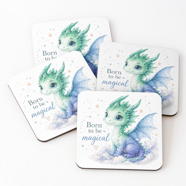 Item preview, Gay MLM Pride Dragon - Born To Be Magical designed and sold by Travelslightly.