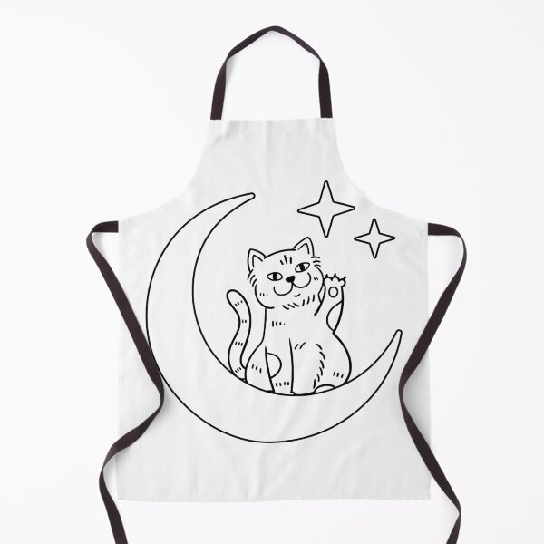 Item preview, Mystical Black Cat on Crescent Moon | Celestial Witchcore Gothic T-Shirt designed and sold by thepeaceful90.