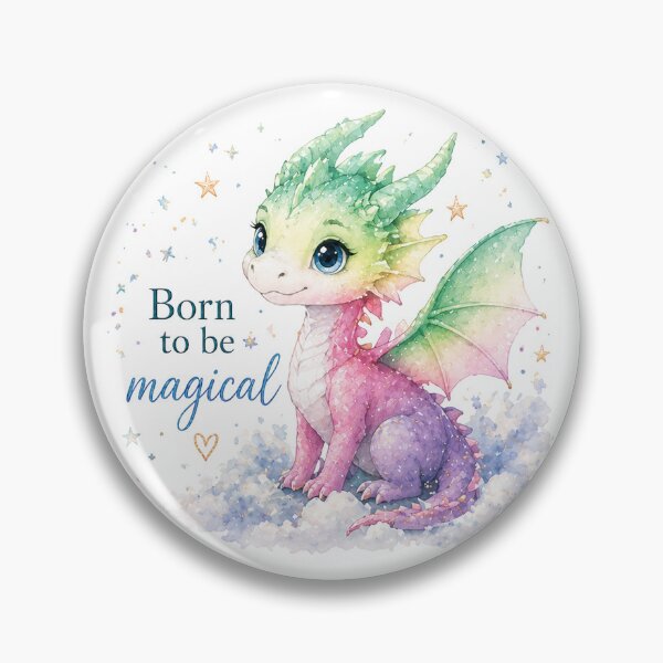 Item preview, Genderfae Pride Dragon - Born To Be Magical designed and sold by Travelslightly.