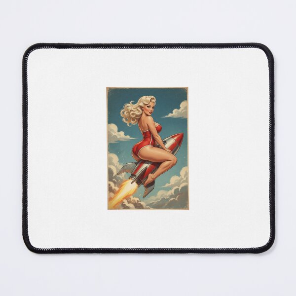 Item preview, 1950's rocket rider designed and sold by INEEDBABYPOWDER.