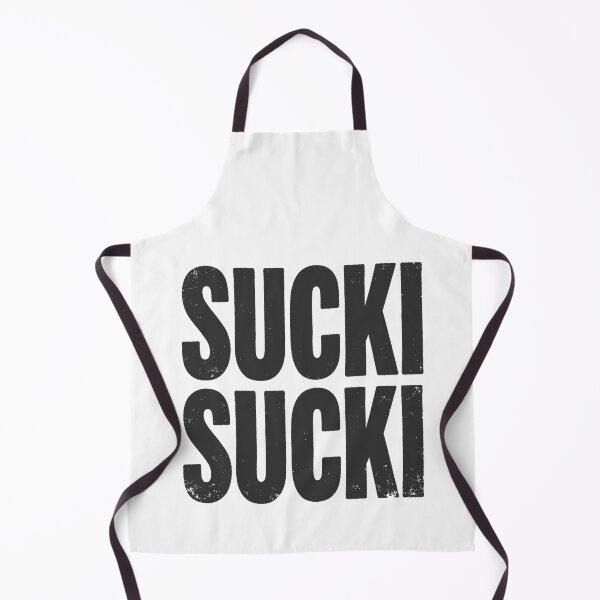 Item preview, SUCKI SUCKI in Black Grungy Letters designed and sold by StudioDestruct.