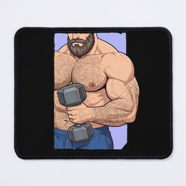 Item preview, Gym Gay Bear | Woof Daddy Gay Bear Illustration designed and sold by BrokenLabel.