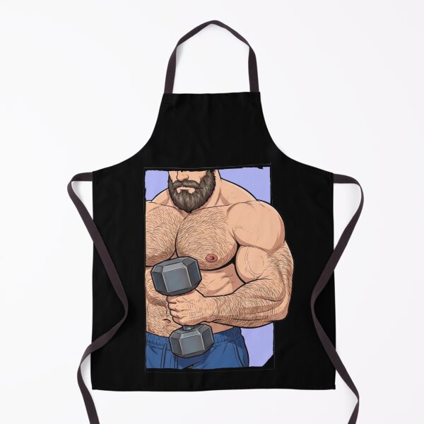Item preview, Gym Gay Bear | Woof Daddy Gay Bear Illustration designed and sold by BrokenLabel.