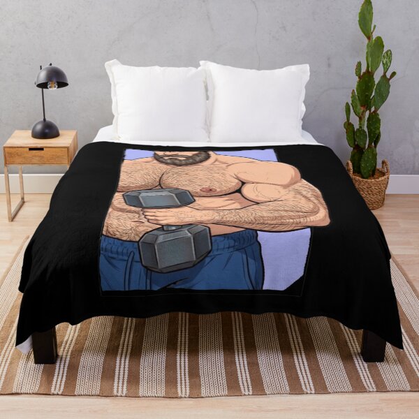 Item preview, Gym Gay Bear | Woof Daddy Gay Bear Illustration designed and sold by BrokenLabel.