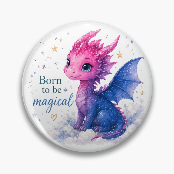 Item preview, Bisexual Pride Dragon - Born To Be Magical designed and sold by Travelslightly.
