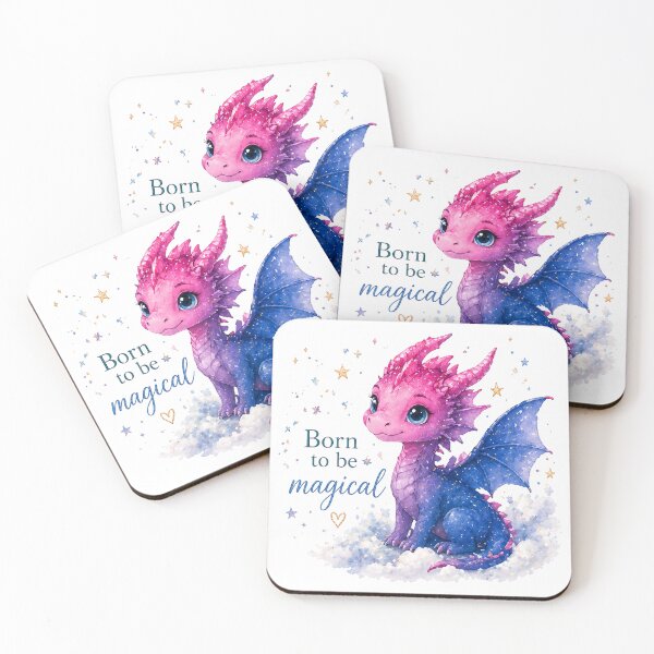 Item preview, Bisexual Pride Dragon - Born To Be Magical designed and sold by Travelslightly.