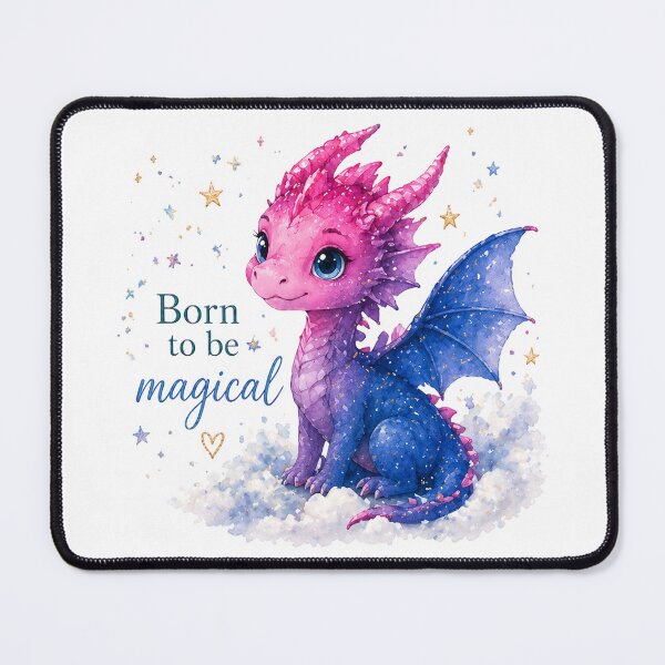 Item preview, Bisexual Pride Dragon - Born To Be Magical designed and sold by Travelslightly.