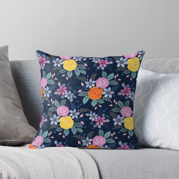 Item preview, Flower blue background sticker designed and sold by DesignPMG.